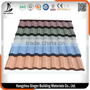 Ghana Stone Coated Roofing Tile, Roofing Sheet, Asphalt Shingle thumbnail-5