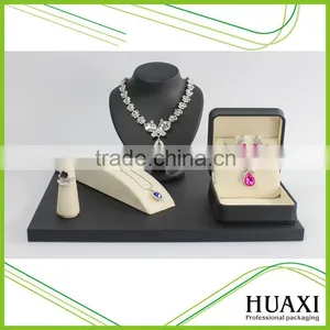 2016 New Design Jewelry Displays Stand MDF Jewellery Sets Wholesale thumbnail-1