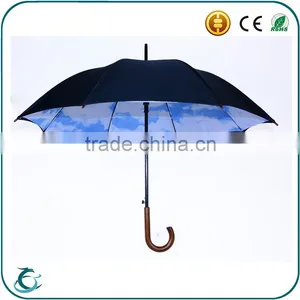High Quality 25 Inch Fashion Design Double Layer Rain Umbrella thumbnail-4