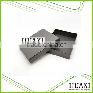 High Quality Black Empty Christmas Paper Gift Box thumbnail-1