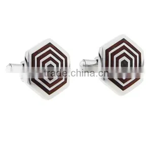 Fashion Jewelry Wholesale Wood Cufflinks for Men thumbnail-3