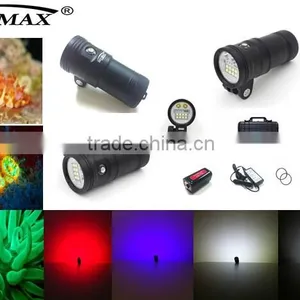 Superpower 5000 Lumens UV9 365nm UV Diving Video Flashight Quality Choice thumbnail-5