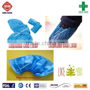 Disposable Dust and Waterproof PE CPE Shoe Covers thumbnail-2