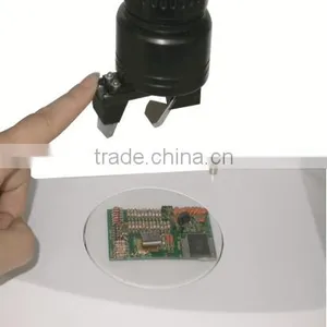 Digital Microscope With Lcd Screen Camera Fan-style Base Track Stand thumbnail-2