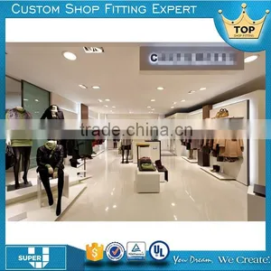 Custom Good Quality Fashion Retail Clothes Shop Clothing Store Display Furniture thumbnail-1