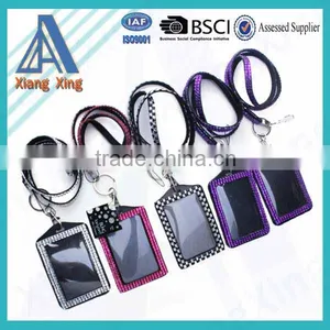 Wholesale High Quality Bling Rhinestone Lanyard With Id Holder Wholesale thumbnail-3