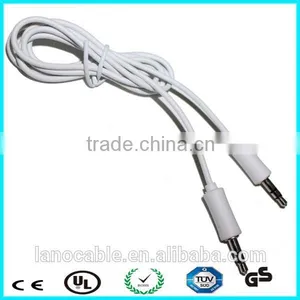 3.5mm Noodle Flat Tpe Plastic Aux Stereo Audio Cable thumbnail-2