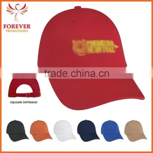 Promotional Tour Group Custom Logo Embroidery Red Baseball Cap thumbnail-1