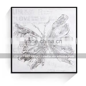 Modern Flower Oil Painting on Canvas thumbnail-1