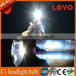 Wholesale C1 30W Single Beam 3000LM LED Headlight Conversion Kit for Car and Motorcycle thumbnail-1