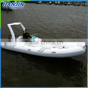 2016 Hot-sale Inflatable Fiberglass Used Rescue Boat for Sale thumbnail-5