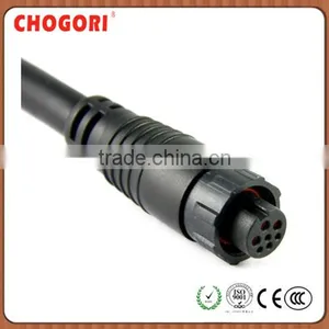 3+4pin Molding 180 Degree Ip67 Solder Connector thumbnail-1