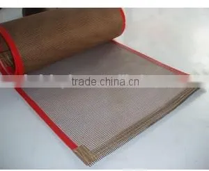 Chemical Resistance Ptfe Teflon Coated Fiberglass Open Mesh Conveyor Belt With Joint thumbnail-6