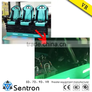 2016 New Design 3 Seats VR Cinema Equipment With VR Glasses Virtual Cinema Simulator thumbnail-3