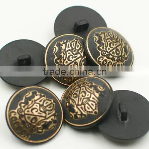 Old Fashion Abs Plating Button for Old School Style Execlusive thumbnail-2