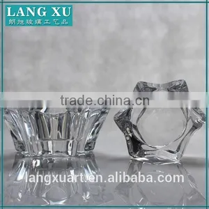 LX-Z092 Crystal Six Star Shape Bulk Tealight Holders thumbnail-3