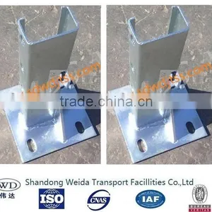 Highway Steel Guardrail Plate C Fence Post thumbnail-5