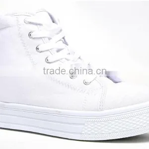 Street Casual Lace Up High Top Platform Sneaker Shoe,canvas Sneaker thumbnail-3