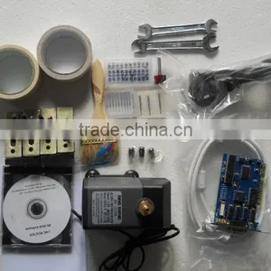 China 1.5KW Spindle Small PCB CNC Router Milling And Driling Machine With Linear Square Guide Rail ZK-3030 300*300mm thumbnail-6