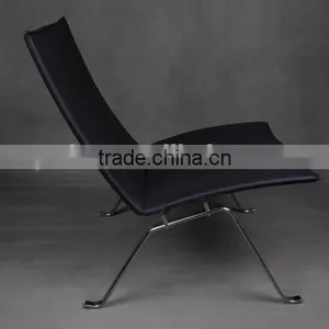 Luxury High-end Leather Living Room/ Hotel/ Bedroom PK22 Chair Replica thumbnail-1