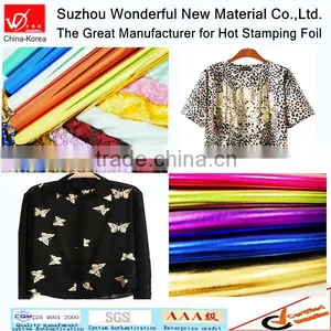 Washable Heat Transfer Hot Stamping Foil for Fabric and Garment thumbnail-5