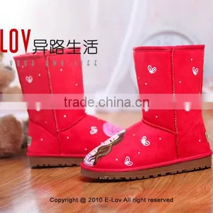 Hot Sales High Quality and Cheap Red Boots Women thumbnail-5