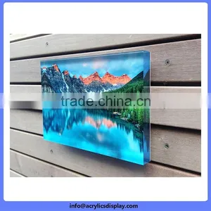 Top Grade Quality Solid Acrylic Paper Weight Block thumbnail-5