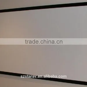 Multi-format Frame Projection Screen With Aluminium and Velvet for Home Theater Meeting Room Use thumbnail-6
