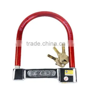 Hot Selling New Arrivel High Quality Wholesale Price Fashionable Durable Steel Anti-theft Bicycle/motorcycle U Lock 383 385 thumbnail-3