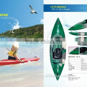 Hot Selling Plastic Kayak Single Sit in Kajak & Sport Kajak & Kayak thumbnail-1