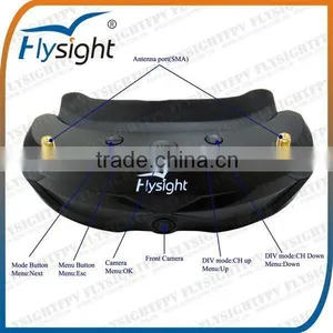 C522 Flysight 5.8GHz All-in-one Wireless Video Goggles SPX01 SpeXman One Compatible With Fatshark Dominator V2 FPV Goggles thumbnail-4