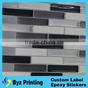 2015 New Arrival Fashion 3d Painting Wall Tile, Epoxy Tiles Wall Sticker thumbnail-4