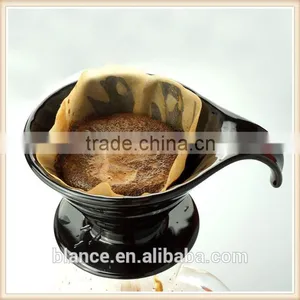 2-4 Cups Use Porcelain Coffee Dripper Spiral Design thumbnail-2
