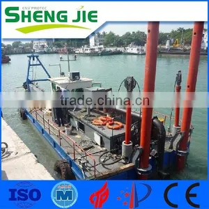 Hydraulic Type 10 Inch SJCSD250 Cutter Head Suction Dredger thumbnail-5