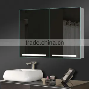 Lamxon Led Illuminated Bathroom Storage Cabinet Mirror With Light thumbnail-1