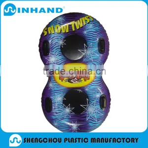 Factory Sale Fashion Towable Sports Pvc Inflatable Double Tube Floating Water Tube for Sale thumbnail-1