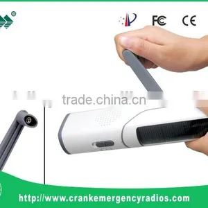 Solar Dynamo Lamp & Emergency Solar Charger & Solar FM Radio thumbnail-3