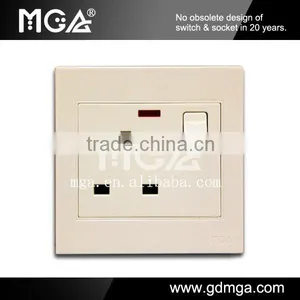 13A 250V 3-pin British Standard Electrical Sockets thumbnail-1