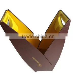 Custom Design Cardboard Box Luxury Paper Wine Box Wholesale in China thumbnail-3