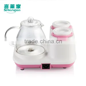 OEM Factory Price Baby Feeding PP Plastic Slow Cooker Ceremic Jar Include thumbnail-3