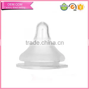 Newborn Accessaries 100% Food Grade Classic Silicone Nipple for Baby Feeding Bottles thumbnail-2