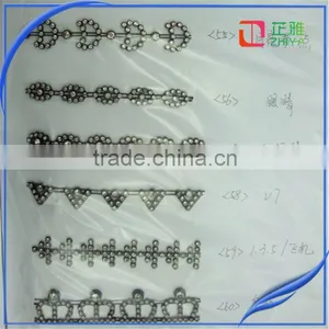 China Wholesale Market Rhinestone Banding Wholesale Rhinestone Rivet Tassel Fringe for Dresses thumbnail-4
