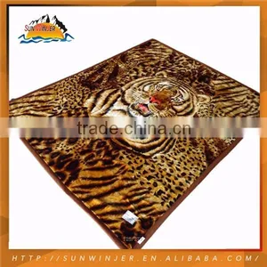 High End Top Quality Factory Made Super Soft Sherpa Blanket thumbnail-3