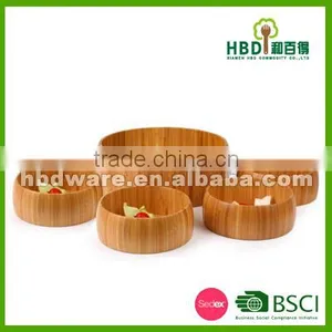 High Quality Bamboo Salad Bowl Set Wholesale thumbnail-3