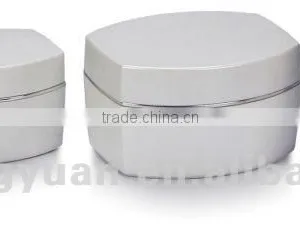 Flat Plastic Cosmetic Cream Jar and Cosmetic Lotion Bottle thumbnail-1