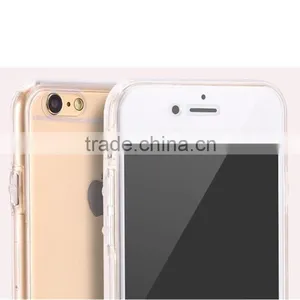 360 Degree TPU Full Protective Cover Clear Transparent Bumper Case for Apple Iphone 7 7 Plus 6 6s Plus for Samsung Note 7 thumbnail-3