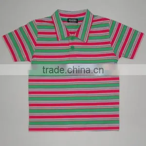 Child Clothes, Kid Strip Polo Shirt, Kids Boys Striper Clothing no Minimum thumbnail-1