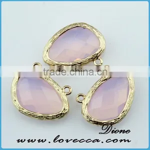 Wholesale Different Types Quartz High Quality Glass Stones Pendant thumbnail-2