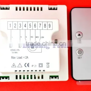 Ventilator Intelligent Controller w/ Touch Screen 3-speed Adjustable IR Remote thumbnail-5