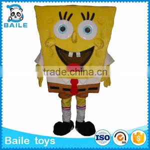 Hot Sale Cartoon Spongebo Mascot Costume China thumbnail-1